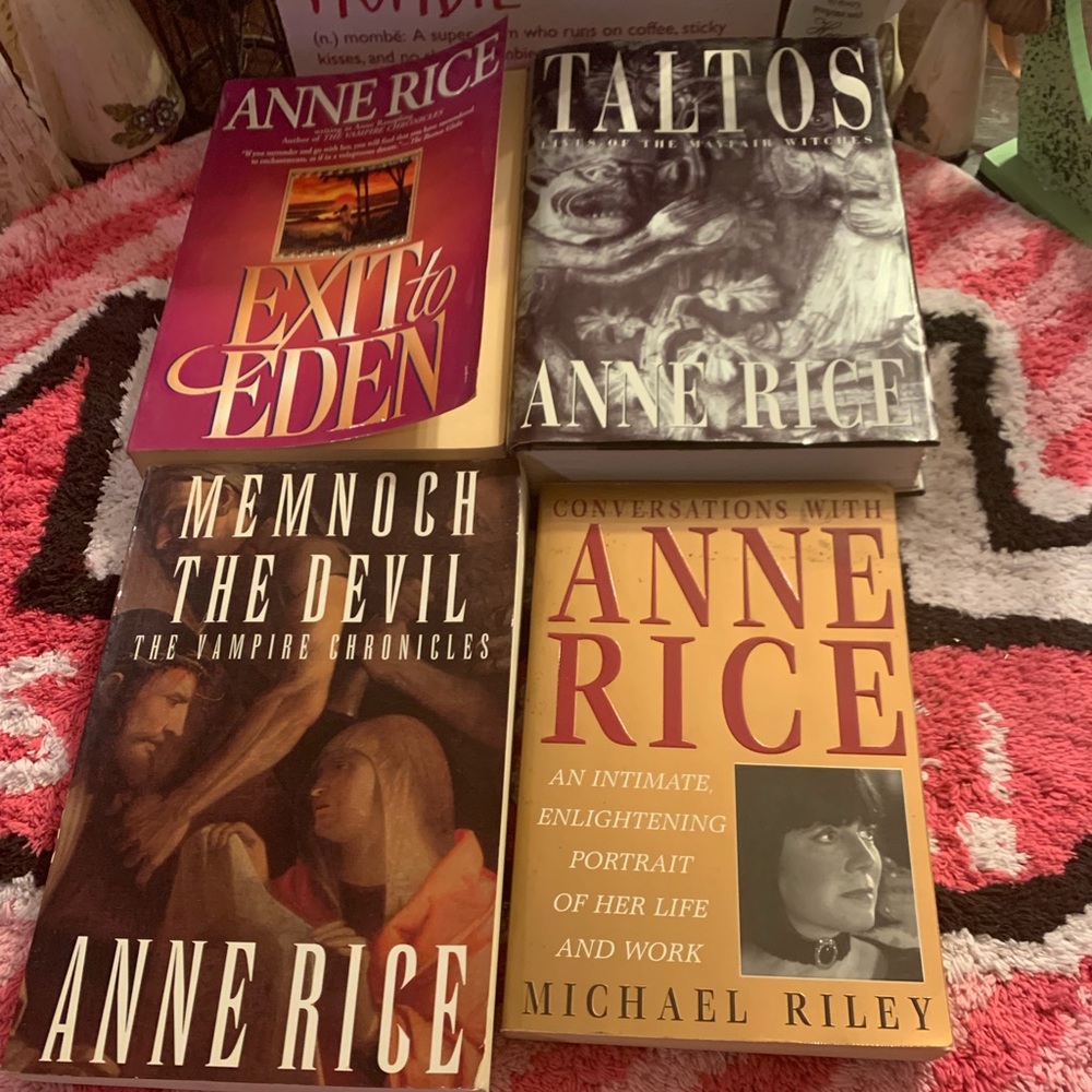 ⭐️💙Huge Anne Rice Book Bundle 15 Books❤️⭐️